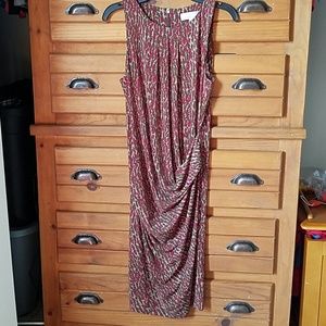 Michael Kors xs sleeveless dress with ruching